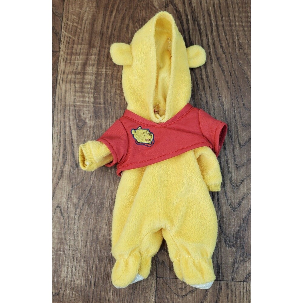 Winnie The Pooh Doll Costume for 12" Water Baby Babies Disney Playmates 2002